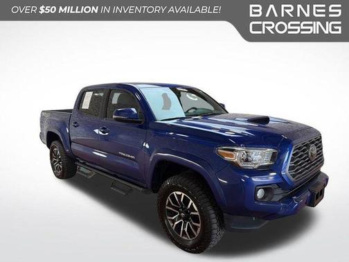Blue 2022 Toyota Tacoma TRD Sport