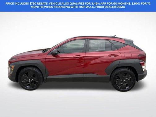 Red Metallic 2026 Hyundai KONA SEL Sport