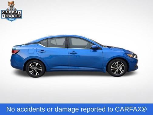 Electric Blue Metallic 2021 Nissan Sentra SV