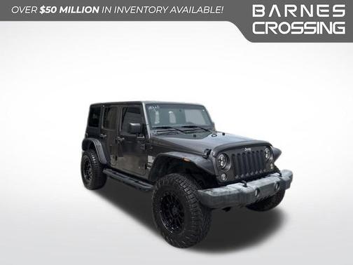 Granite Crystal Clearcoat Metallic 2017 Jeep Wrangler Unlimited Sport