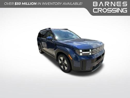 Atlantic Blue 2026 Hyundai SANTA FE HEV SEL