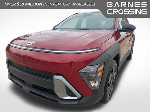 Red Metallic 2026 Hyundai KONA SEL Sport