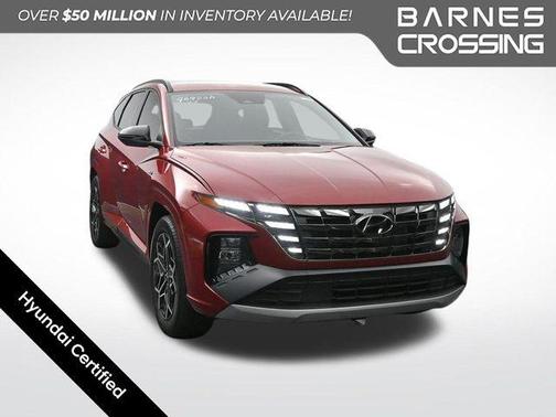Red Crimson 2022 Hyundai TUCSON N Line