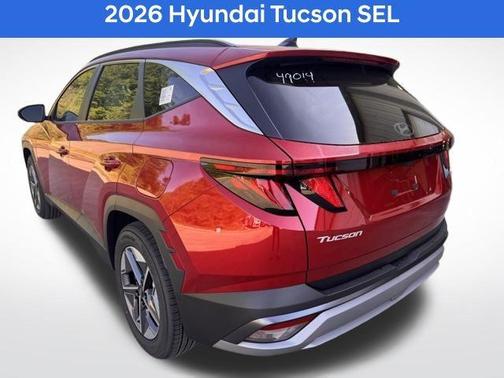 Red 2026 Hyundai TUCSON SEL