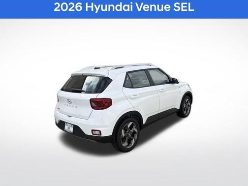 Lunar White 2026 Hyundai VENUE SEL