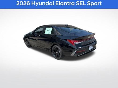 Black 2026 Hyundai ELANTRA HEV SEL Sport