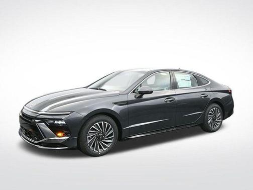 Portofino Gray 2025 Hyundai SONATA Hybrid SEL
