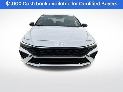 White 2026 Hyundai ELANTRA HEV SEL Sport