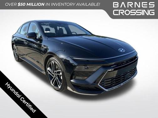 Black 2025 Hyundai SONATA N Line