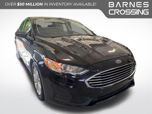 Black Metallic 2020 Ford Fusion SE