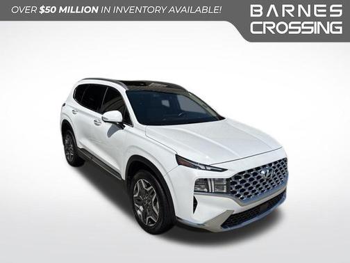 Serenity White Pearl 2023 Hyundai SANTA FE HEV SEL Premium