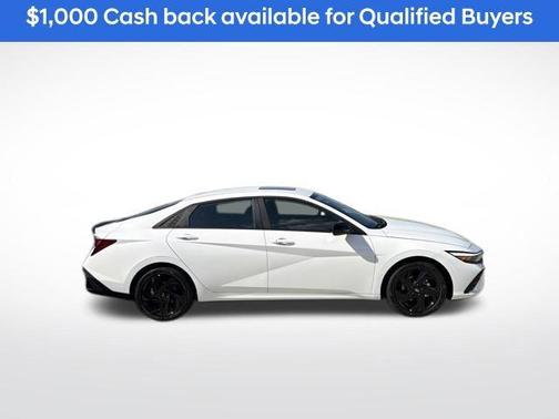 White 2026 Hyundai ELANTRA SEL Sport