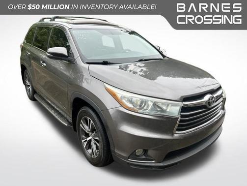 Predawn Gray Mica 2016 Toyota Highlander XLE