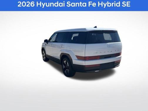 White 2026 Hyundai SANTA FE HEV SE