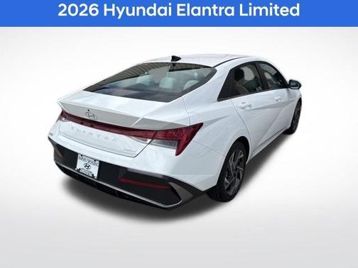 White 2026 Hyundai ELANTRA Limited