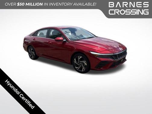 Red 2025 Hyundai ELANTRA SEL Convenience