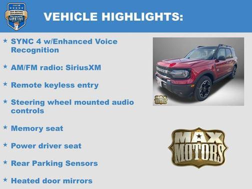 2025 Ford Bronco Sport Outer Banks