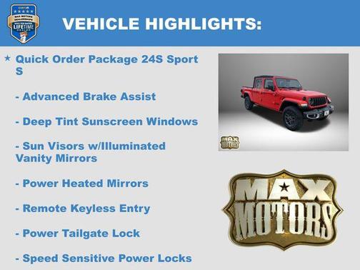 2024 Jeep Gladiator Sport S