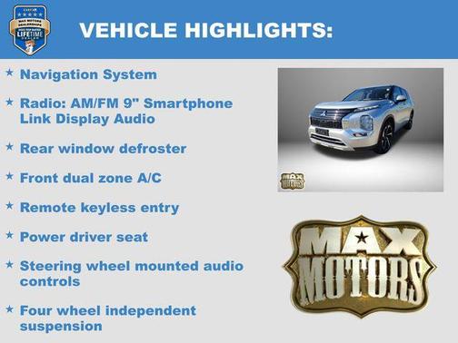 2023 Mitsubishi Outlander PHEV SE S-AWC