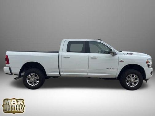 Bright White Clearcoat 2024 RAM 2500 Laramie Crew Cab 4x4 6'4' Box