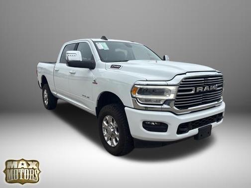 Bright White Clearcoat 2024 RAM 2500 Laramie Crew Cab 4x4 6'4' Box