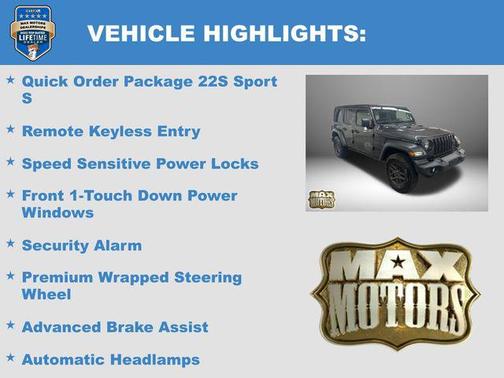 2024 Jeep Wrangler Sport S