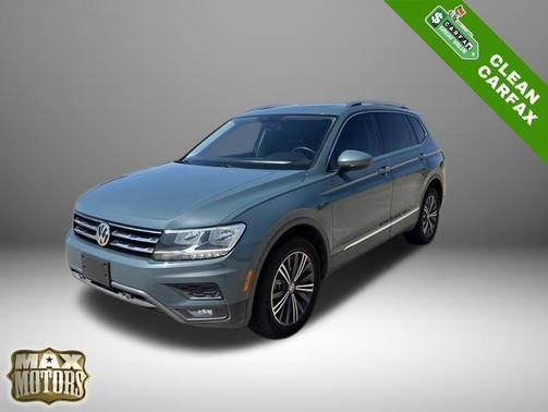 Blue Metallic 2019 Volkswagen Tiguan 2.0T SEL