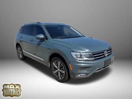 Blue Metallic 2019 Volkswagen Tiguan 2.0T SEL