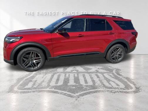 Rapid Red Metallic Tinted Clearcoat 2026 Ford Explorer ST