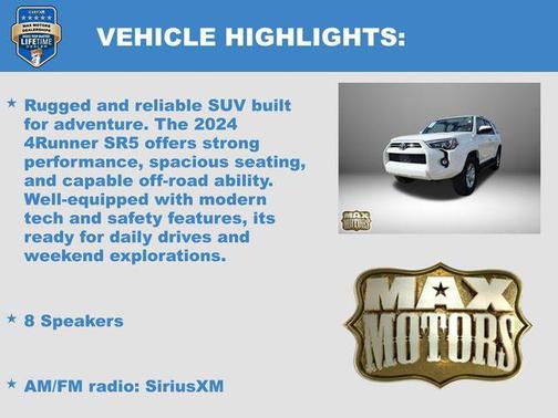 2024 Toyota 4Runner SR5