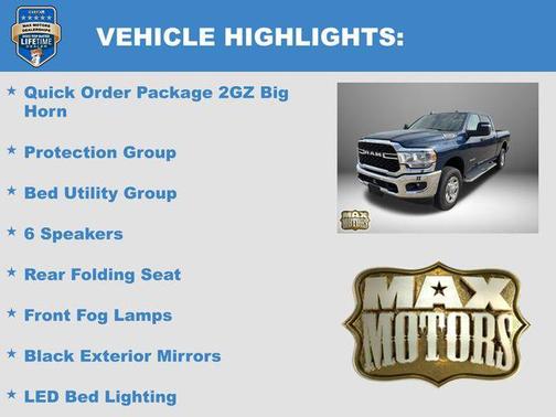 Patriot Blue Pearlcoat 2024 RAM 2500 Big Horn Crew Cab 4x4 6'4' Box