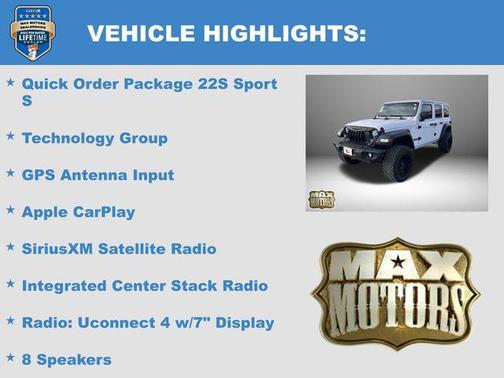 2021 Jeep Wrangler Unlimited Sport