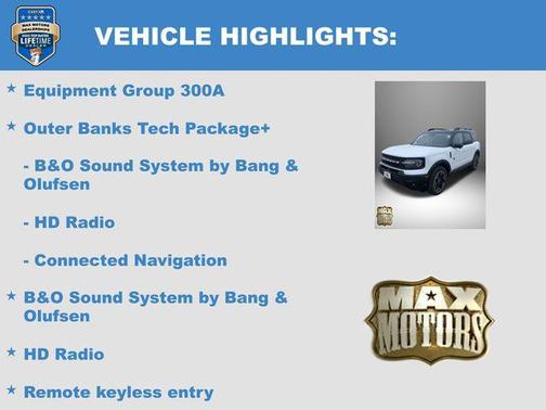 2025 Ford Bronco Sport Outer Banks