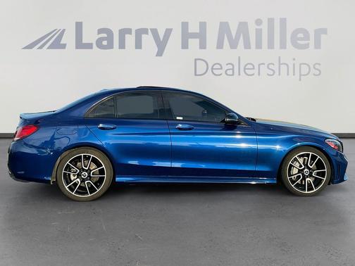 Brilliant Blue Metallic 2020 Mercedes-Benz C-Class C 300