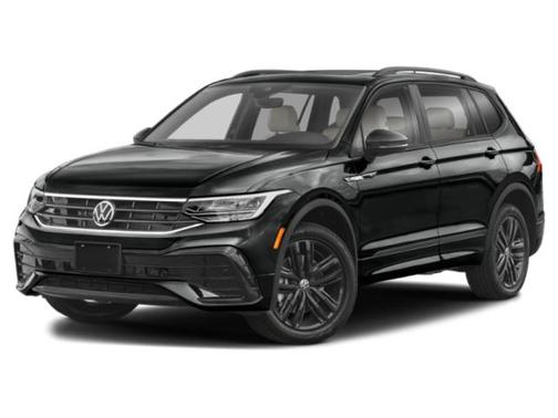 Deep Black Pearl 2022 Volkswagen Tiguan 2.0T SE R-Line Black