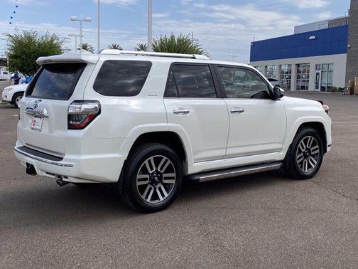 White 2019 Toyota 4Runner Limited