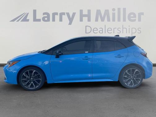 Blue Flame 2022 Toyota Corolla XSE