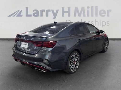 Gravity Gray 2022 Kia Forte GT