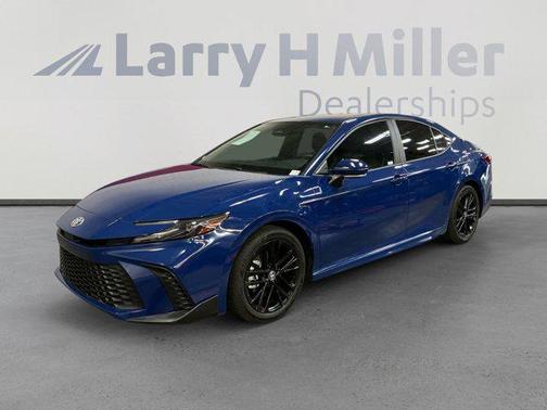 Reservoir Blue 2025 Toyota Camry SE