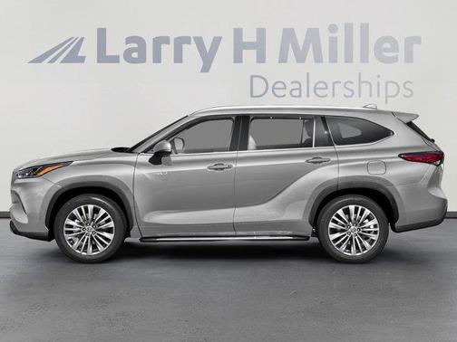 Celestial Silver Metallic 2021 Toyota Highlander Hybrid Platinum