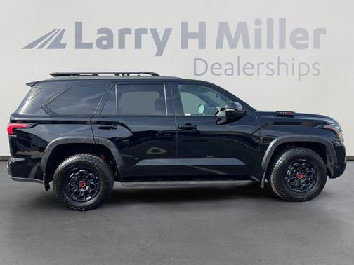 Black 2025 Toyota Sequoia TRD Pro
