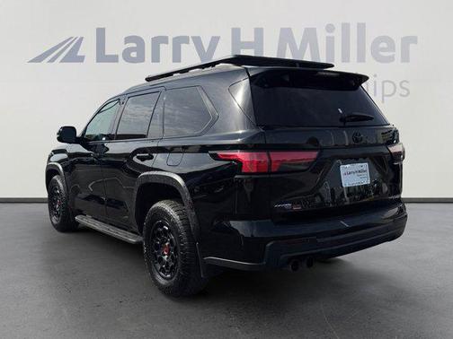 Black 2025 Toyota Sequoia TRD Pro