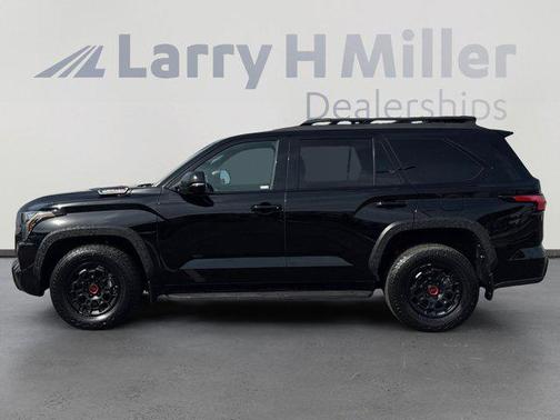 Black 2025 Toyota Sequoia TRD Pro