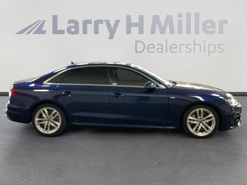 Turbo Blue 2021 Audi A4 45 S line Premium