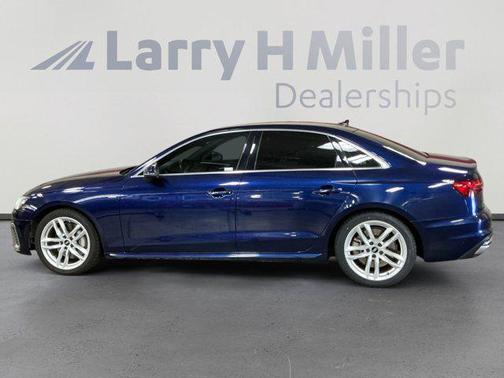 Turbo Blue 2021 Audi A4 45 S line Premium