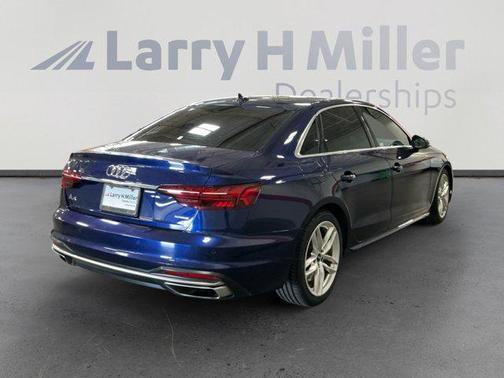 Turbo Blue 2021 Audi A4 45 S line Premium
