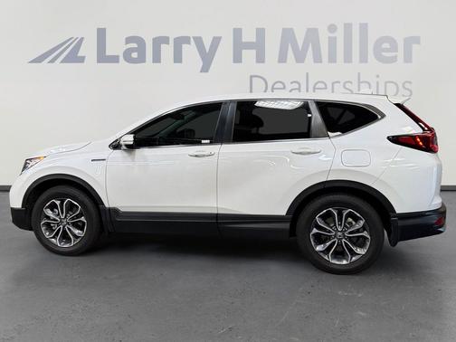 Platinum White 2022 Honda CR-V Hybrid EX-L