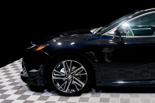 Midnight Black Metallic 2025 Toyota Camry XSE