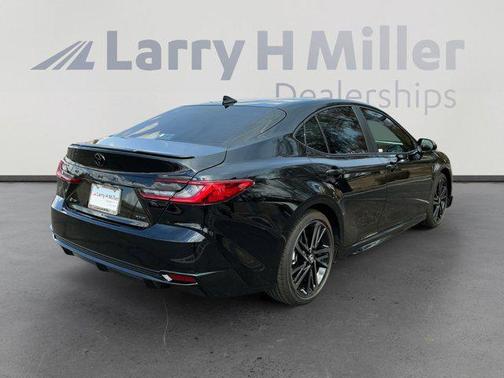 Midnight Black Metallic 2025 Toyota Camry XSE