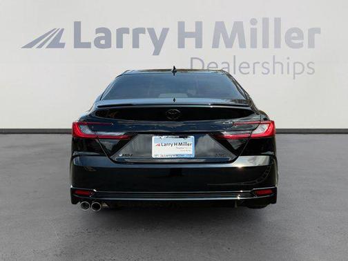 Midnight Black Metallic 2025 Toyota Camry XSE
